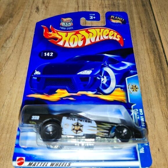 Roll Patrol Series 2003 HOT WHEELS FIREBIRD FUNNY CAR Die-cast Car #142 New - Picture 1 of 4